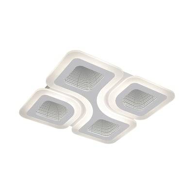 LED loftslampe, 70W, dæmpbar, CCT 3-i-1, hvid, inkl. fjernbetjening, dekorativ
