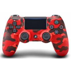 wireless controller dualshock 4 red camouflage