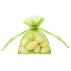Organzapåsar - Äppelgröna - 20-pack