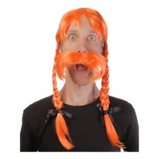Gallisk Viking Peruk - One size