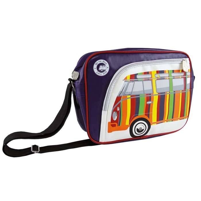 Skuldertaske VW T1 Bus Lilla