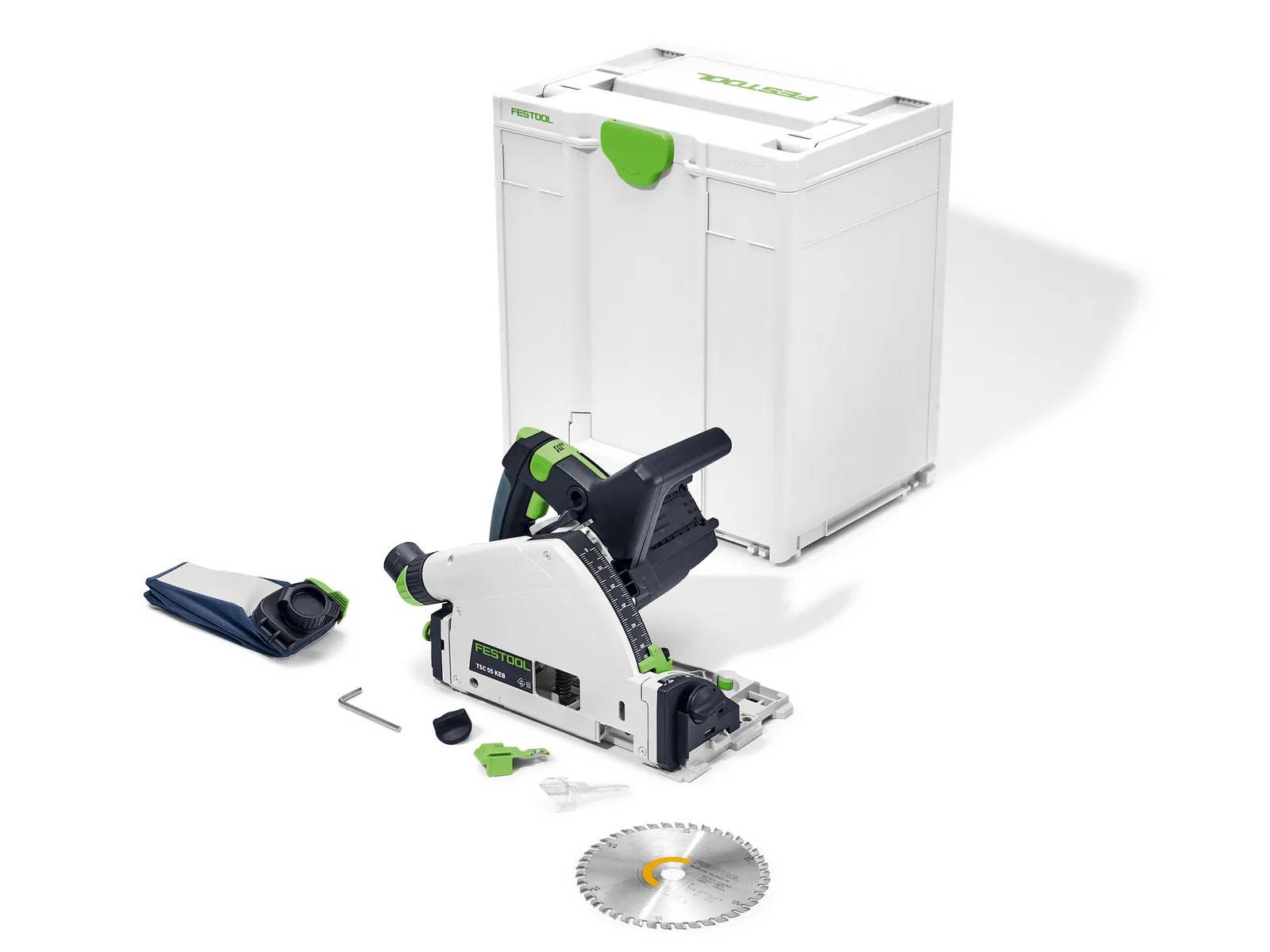 Festool batterisänksåg TSC 55 KEB-Basic 2 × 18 V