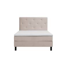 Komplett Sängpaket Dream 120x200 cm Assymetriska knappar - Beige sängpaket Basic Home