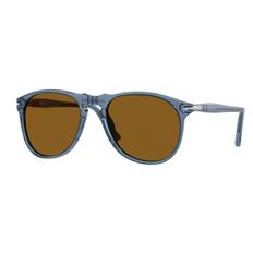 Persol PO9649S 121833 55 Solbriller Mænd Blue - Transparent Navy Blue - 55mm