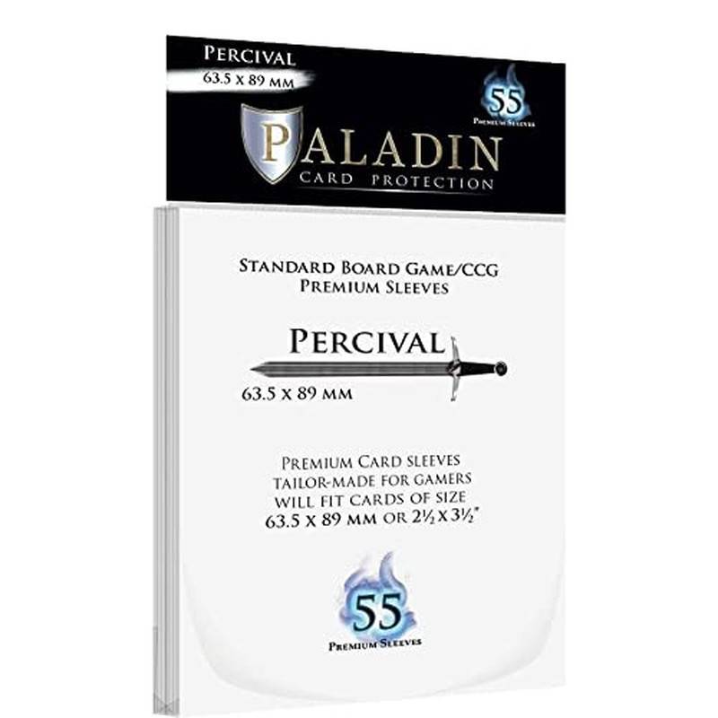 Paladin Sleeves - Percival Premium Standard Board Game/CCG...