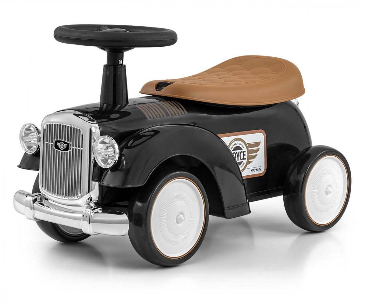 Milly Mally E-Tron Sportback Ride-on Bil med Fjernbetjening - Max 25kg, 3+år - Sort
