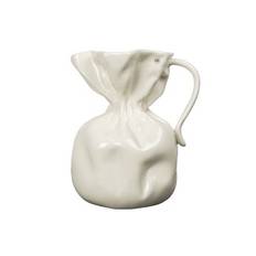 Byon - Vase Crumple White Vit