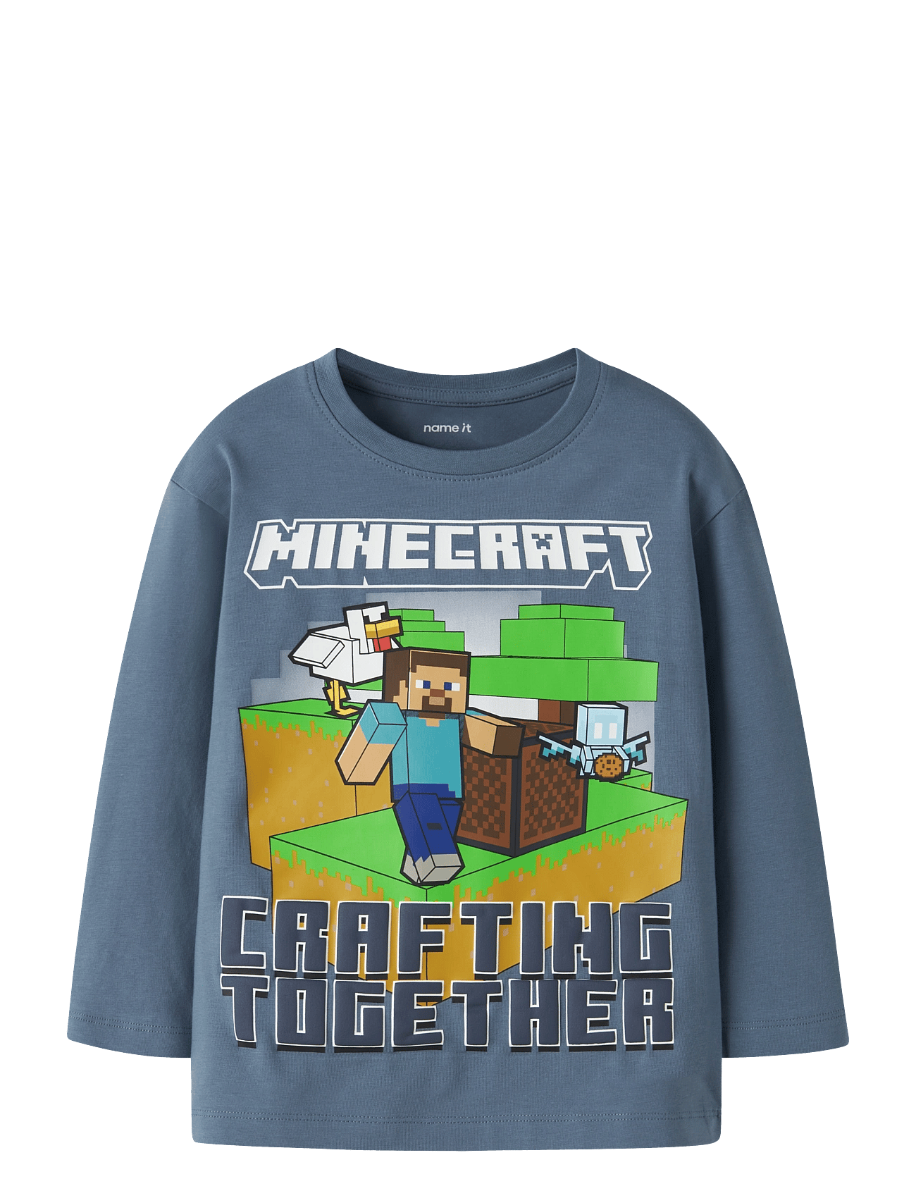 NAME IT Nmmsyver Minecraft Ls Nreg Top Bfu | Blue | 116