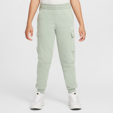 Nike Sportswear-cargobukser i fleece til større børn - grøn - grøn - M