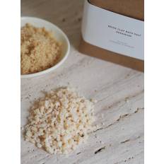 Beige Clay Bath Salt / Geranium - Uplifting