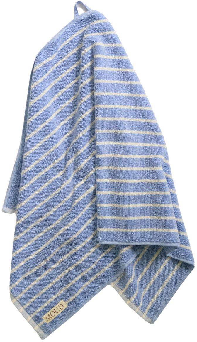 MOUD Home Lino Håndklæde 50x100 cm, Ocean Blue
