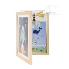Vanilla Copenhagen - Billedramme til tegninger - Natur - 25,3 x 34 x 4 cm - Klar til levering - Brun
