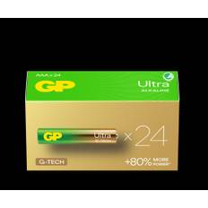 GP Ultra Alkaline AAA-batteri, 24AU/LR03, 24-pak