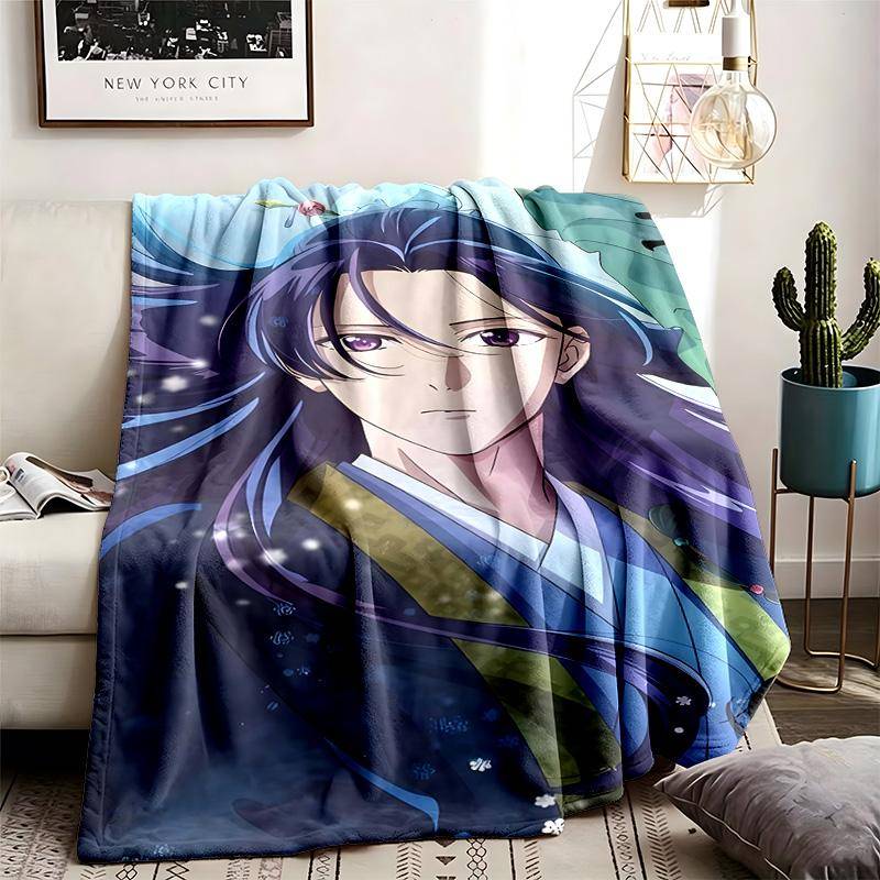 The Apothecary Diaries Theme Blanket Suitable For The Sofa Camping And Travel Made Of Soft Flannel Material An Ideal Gift For Occasions Such As Birthd