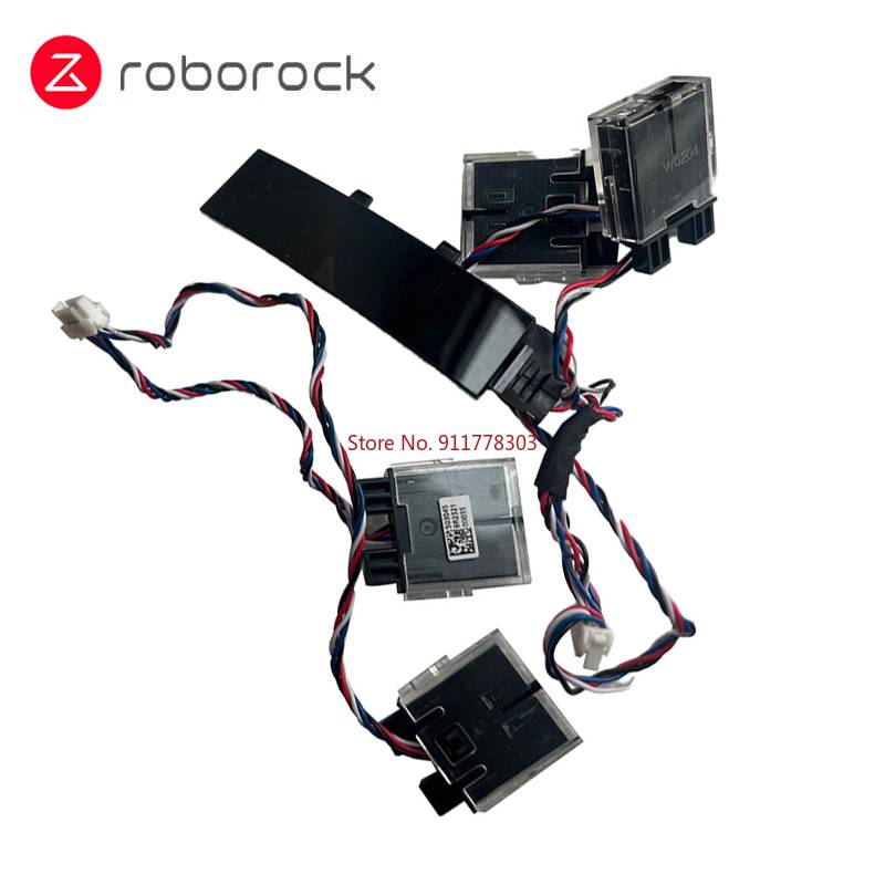 Original Right and Left Cliff Assembly for Roborock Qrevo Robot Vacuum Cleaner Parts Cliff Sensor Wall Sensor Accessories