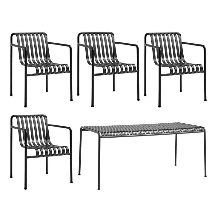 HAY - Palissade Rectangular table