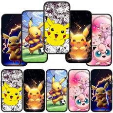 Telefonfodral till Samsung Galaxy S24 S23 iPhone 15 14 Xiaomi Redmi Note 13 12 11 8 Plus 10 9 Pro Max X XR OPPO Huawei Jigglypuff Pokemon GO Pikachu skal for Huawei Mate 20 Pro hjort
