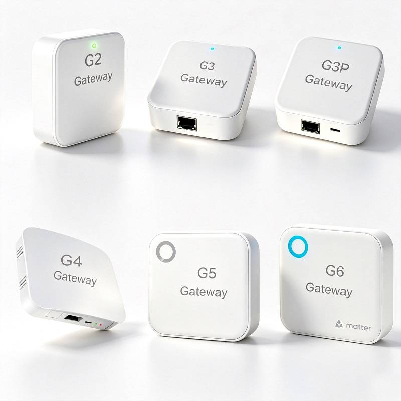 TTLock TThotel G2 G3 G3P G4 G5 G6 Gateway Hub WiFi RJ45 POE 4G TLE Matter Smart Lock Remote Bridge for Home Hotel Management