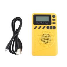 Mini Pocket Digital DAB+FM Radio Stereo Receiver Digital Radio with Reader MP3 Player