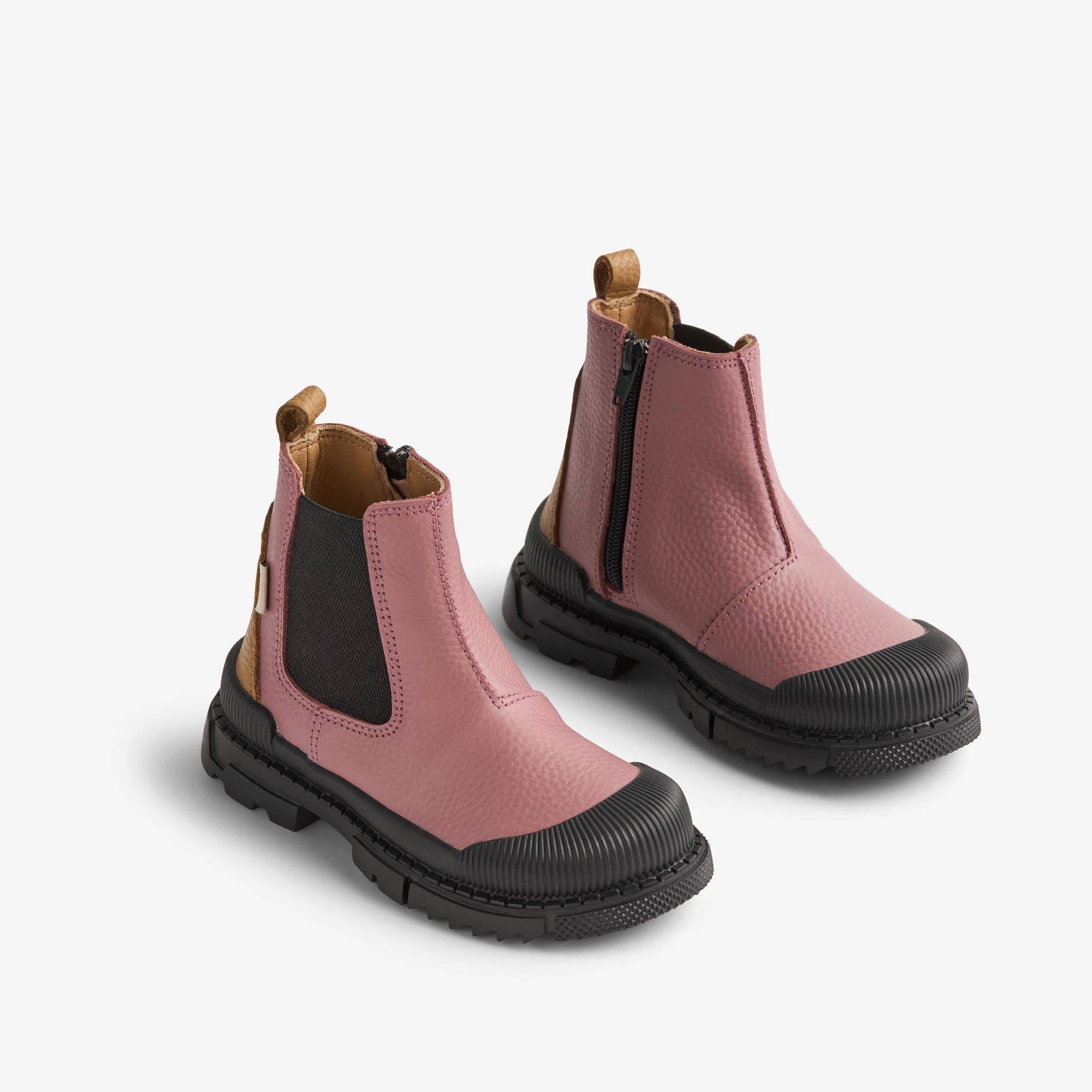 WHEAT® - Chelsea-støvle Saida - blush - Str 34.