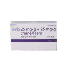 Emla creme 5% 5x5 g creme & lotion
