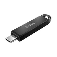 SanDisk Ultra USB-C-minne, 256GB, USB 3.1 - Svart