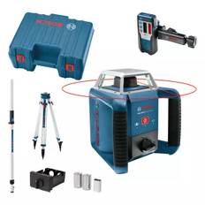 Bosch GRL 400 H SET Professional Rotationslaser mit LR1, BT 170 HD und GR 240 im Koffer (061599403U)