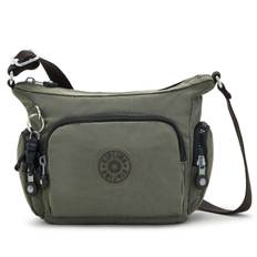 Kipling Gabbie Mini Axelremsväska Liten Mörkgrön