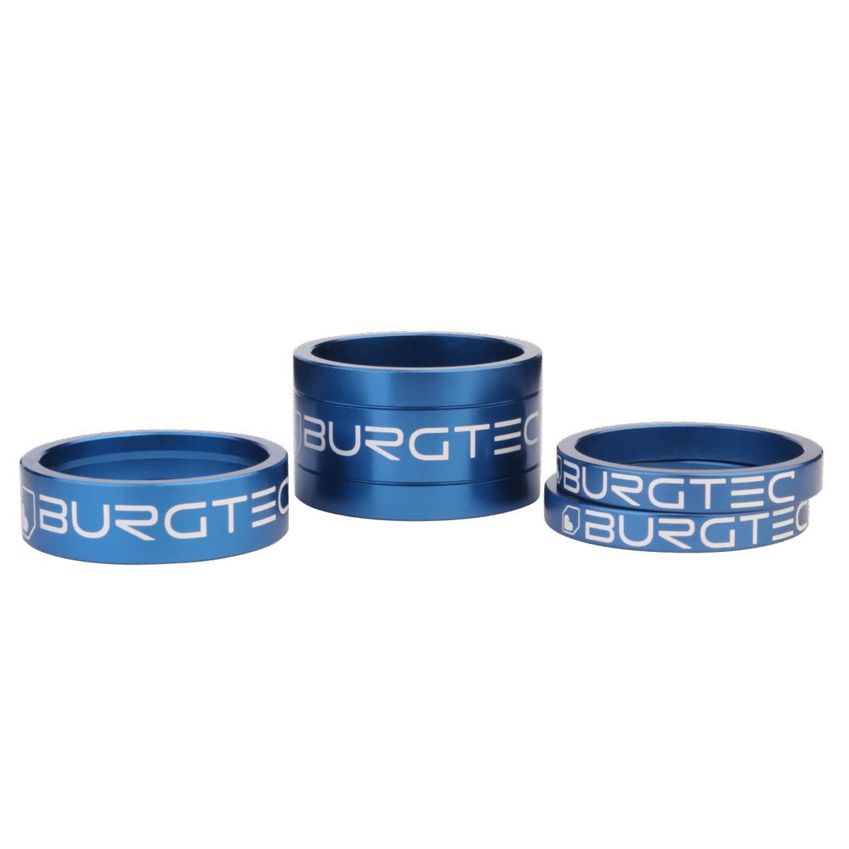 Burgtec Stem Spacers DEEP BLUE.