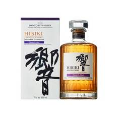 Hibiki Suntory Harmony Master's Select Japanese Blended Whisky 43% 0.7L gift pack Hibiki