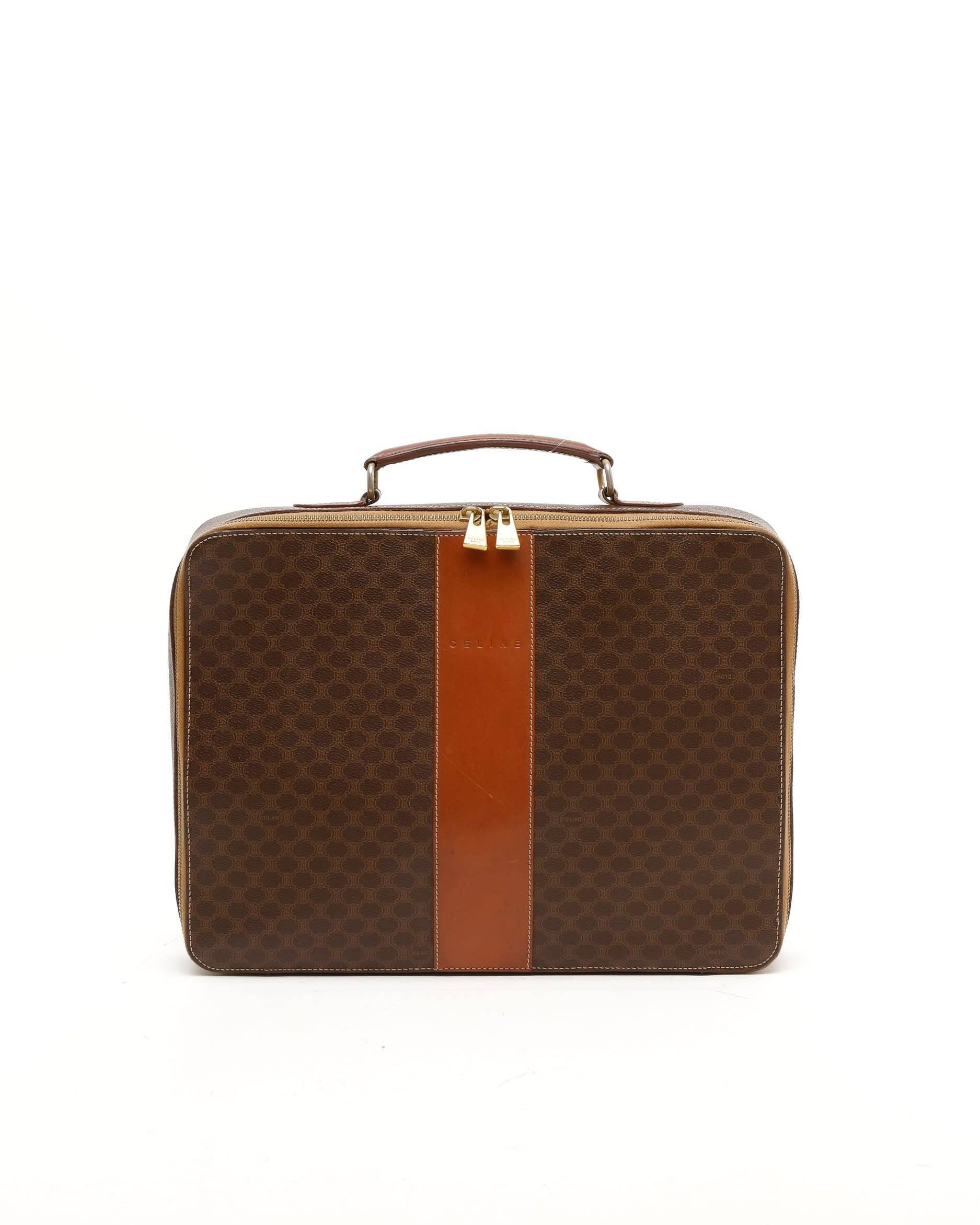 Céline Macadam Business Bag - Brown - One Size