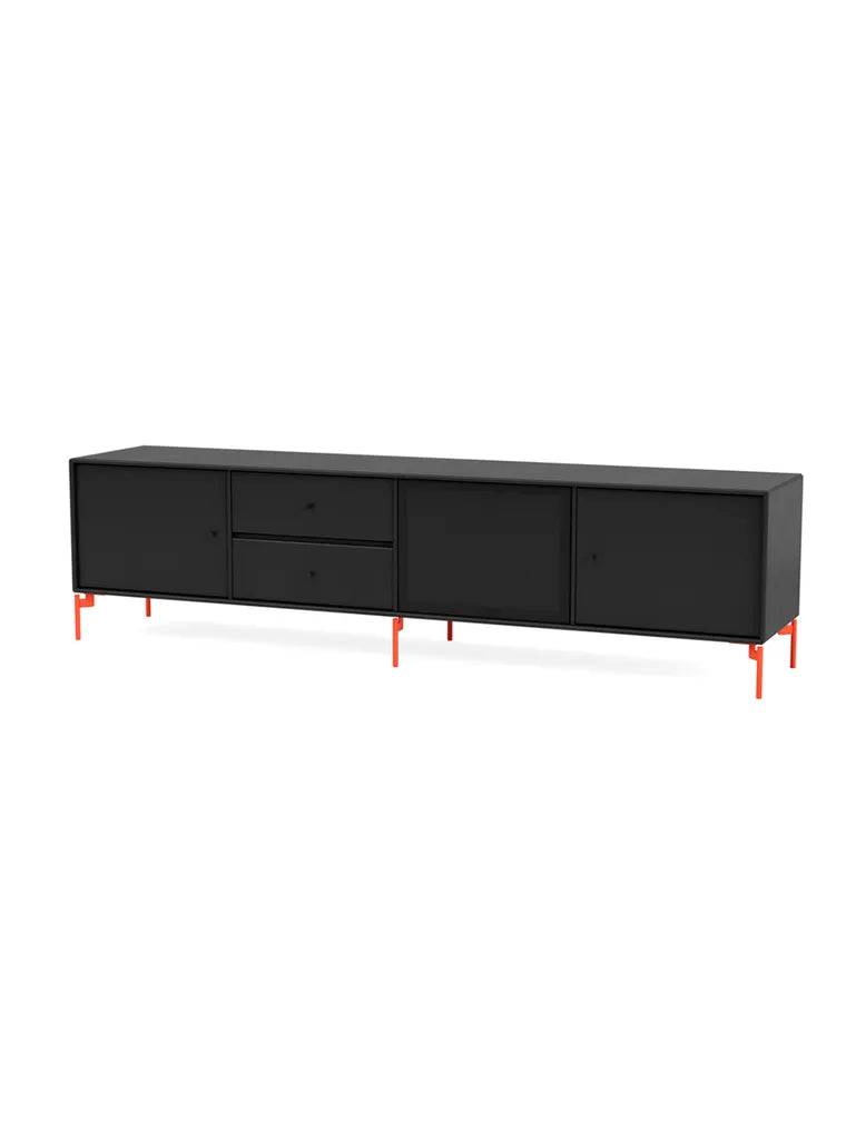 TV & Sound Modul, Octave VIII, inkl. ben fra Montana Black / Rosehip - Jacobsen Plus