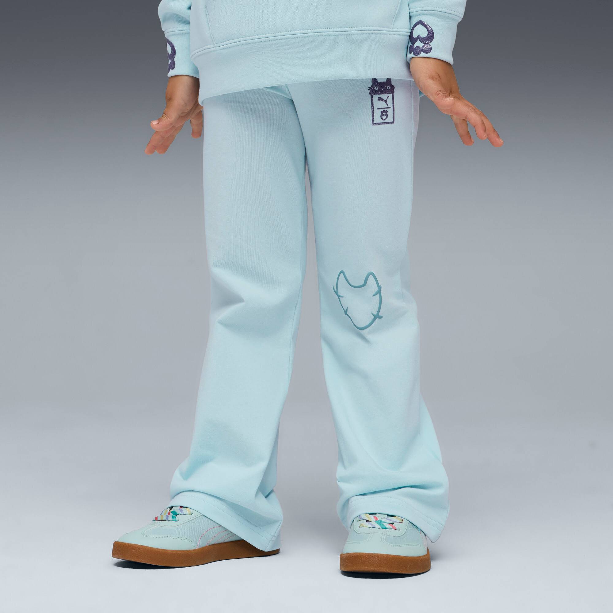 PUMA x GABBY'S DOLLHOUSE Flared Leggings Kids, Clothing, Fresh Water, 2-3Y