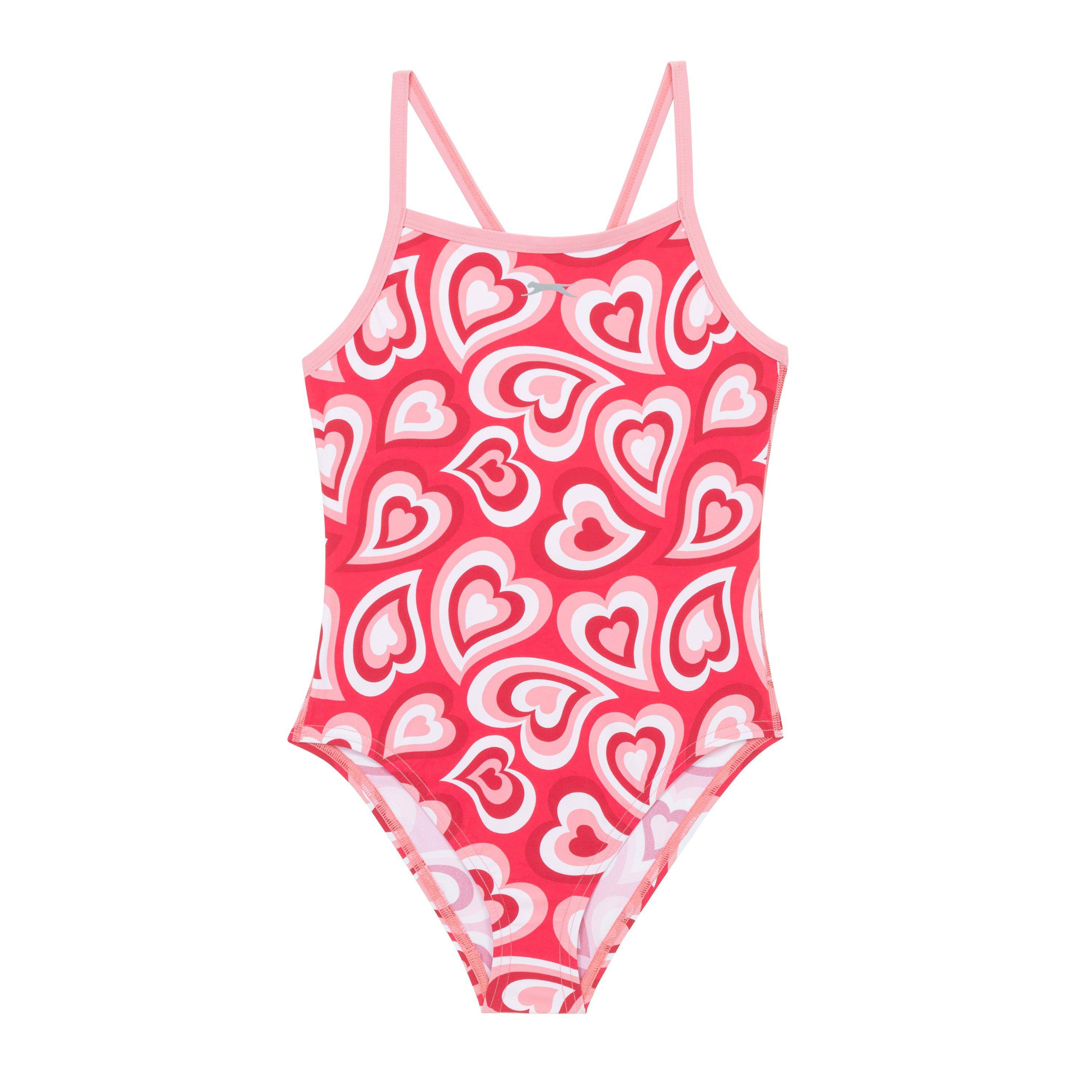 Slazenger Kids' Thin Strap One Piece Swimsuit