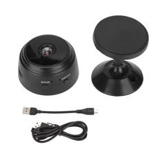 Indoor Security Camera 1080P Nightshot Mini Size Wide Viewing Angle Video Recording WiFi Security