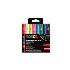 POSCA - Pennor POSCA PC-1M 8-pack - Flerfärgad