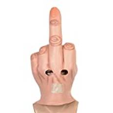 BAJIE Halloween mask 'I Despise The Middle Finger Mask Halloween Mask Bar Dj Mask Finger Full Mask