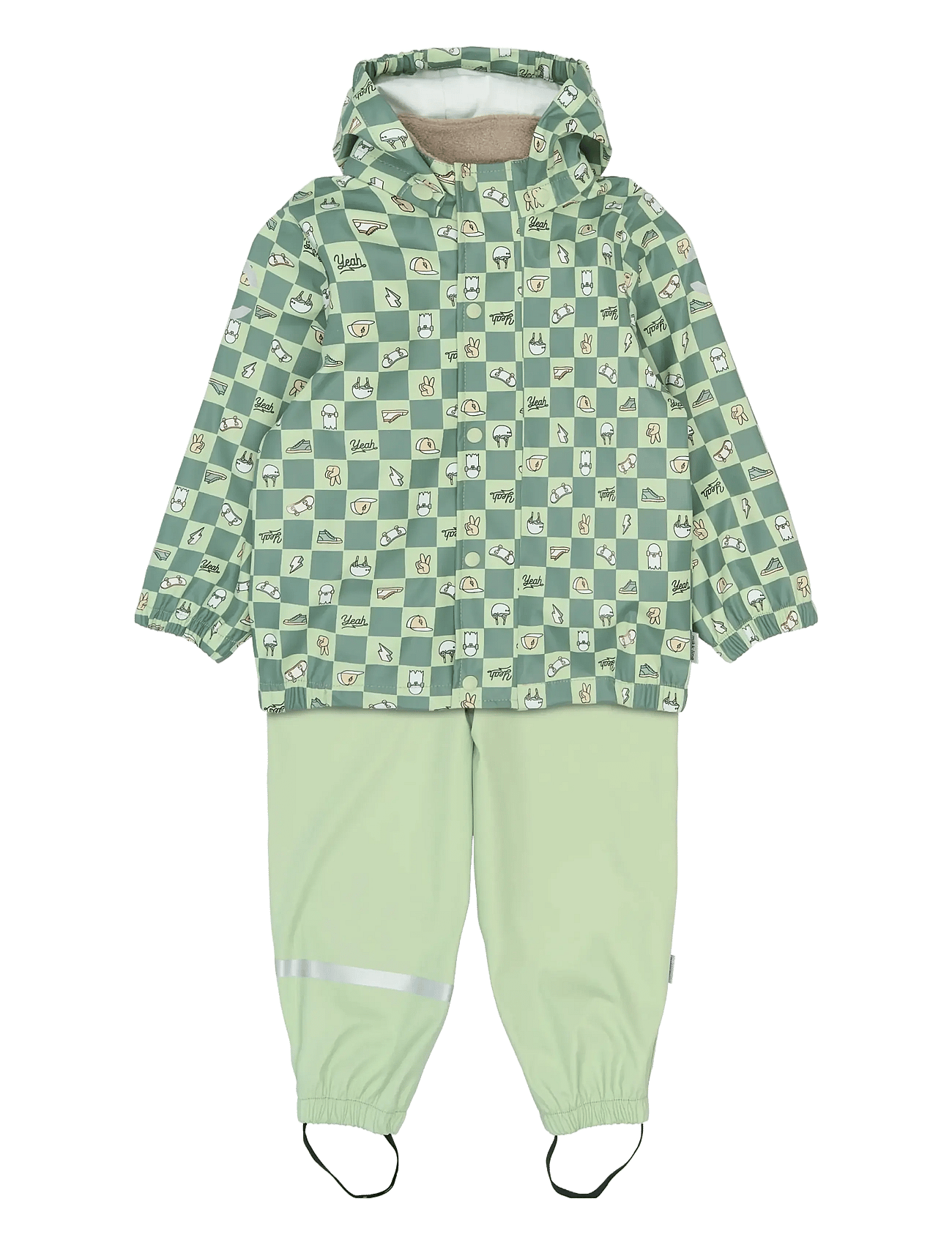 mikk-line Pu Rain Set Magic W. Susp 104 - Green - 80