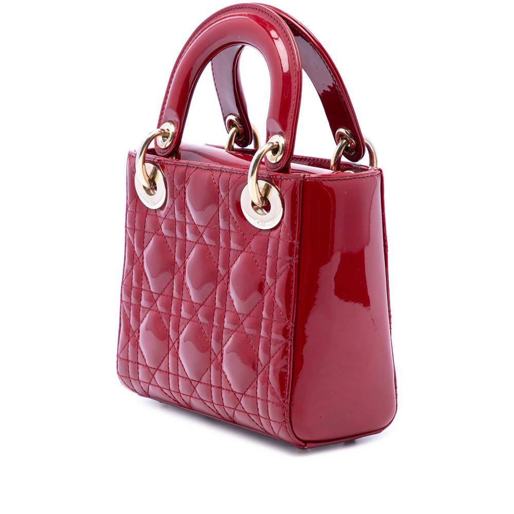 Dior Vintage Dior Lady Dior L 14.50cm x W 17cm x D 7cm - Håndtasker hos Magasin.