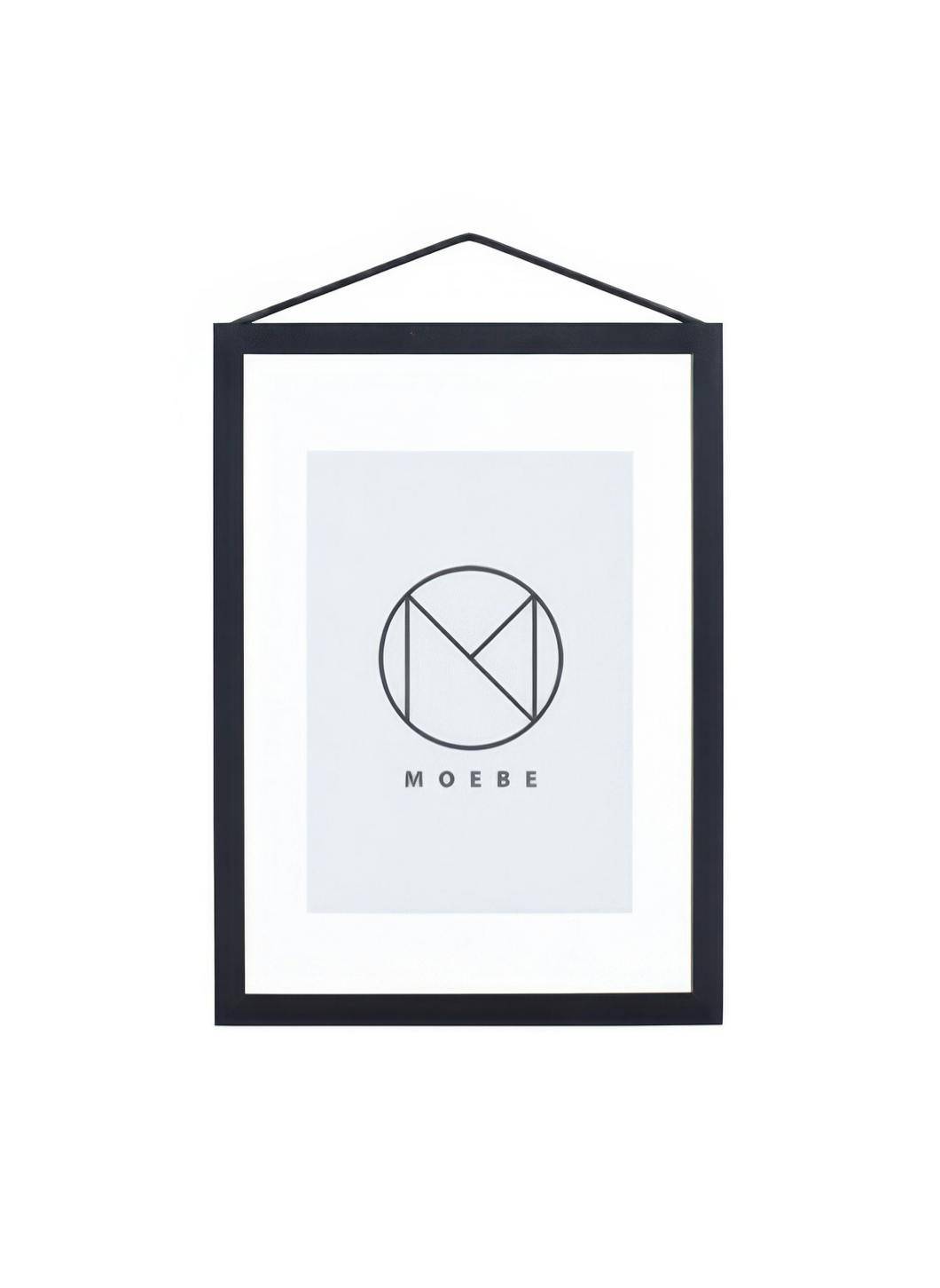 Svart Moebe Ram alu A5 (13x18 cm)