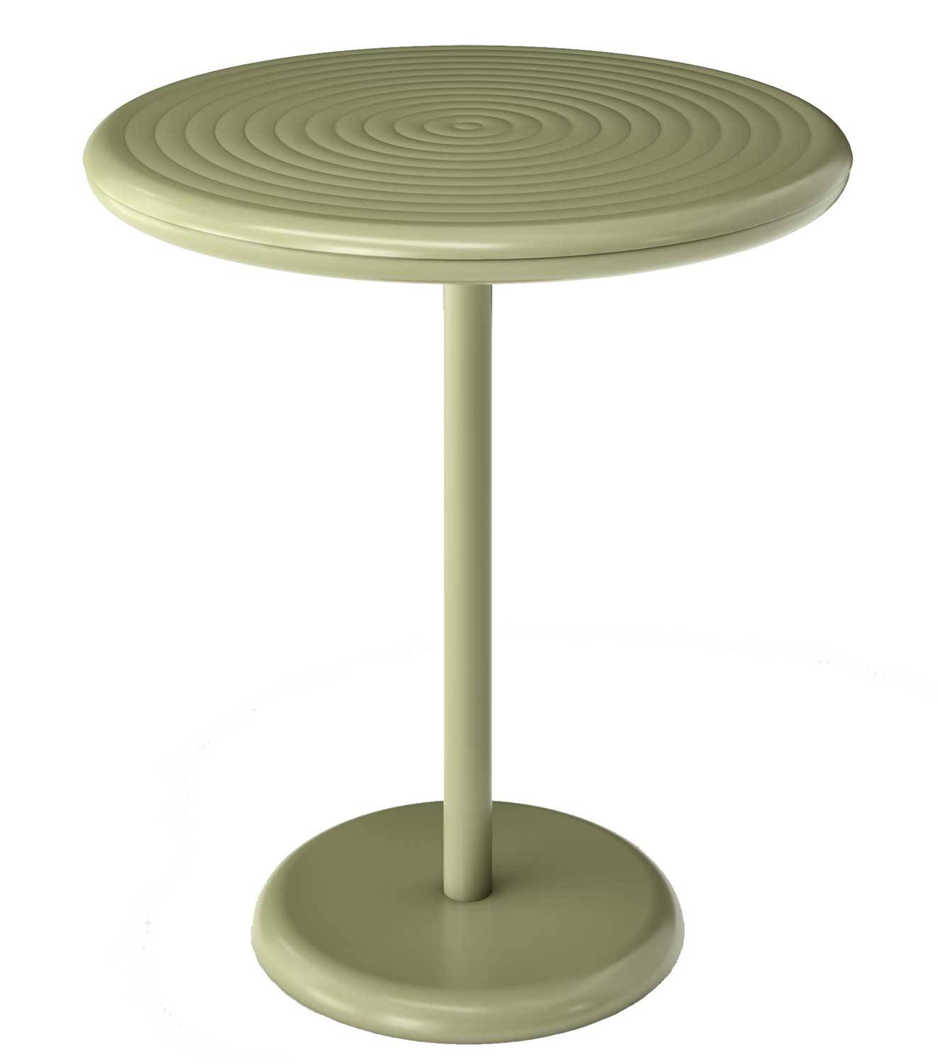 Tom Dixon - Groove Cafebord Rund 70cm Moss