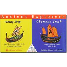 Platz Glenco Model Pirate Ship Chinese Wooden Sailboat Plastic Model GM03301 1/600 & (Ship)