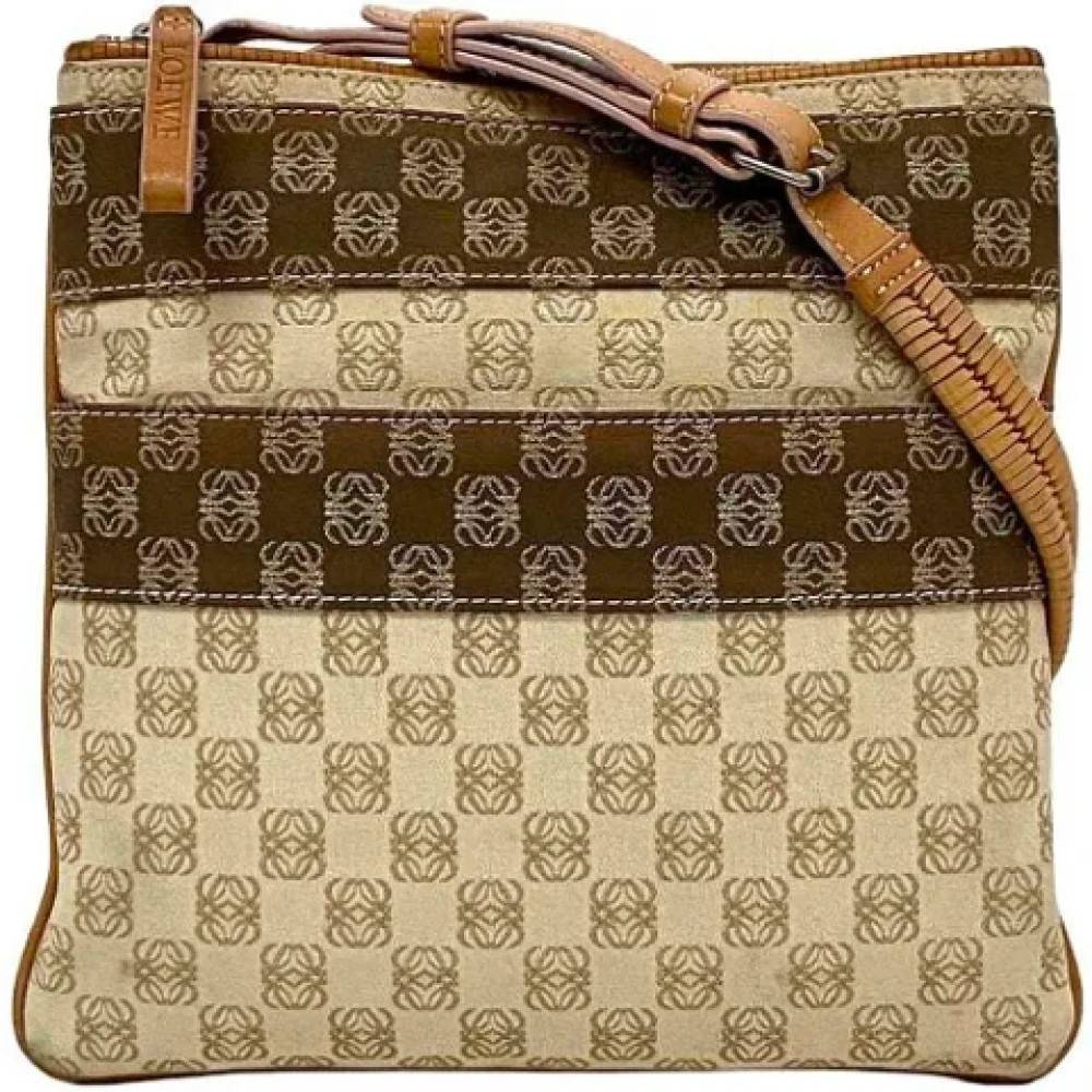 Loewe Pre-owned - Pre-owned Canvas axelremsvskor Vintage - Dam - ONE Size -