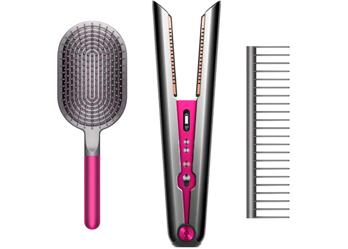 Dyson Corrale Hair Straightener Special Edition (US Plug) 371572-01 Nickel/Fuchsia - One Size (One Size)