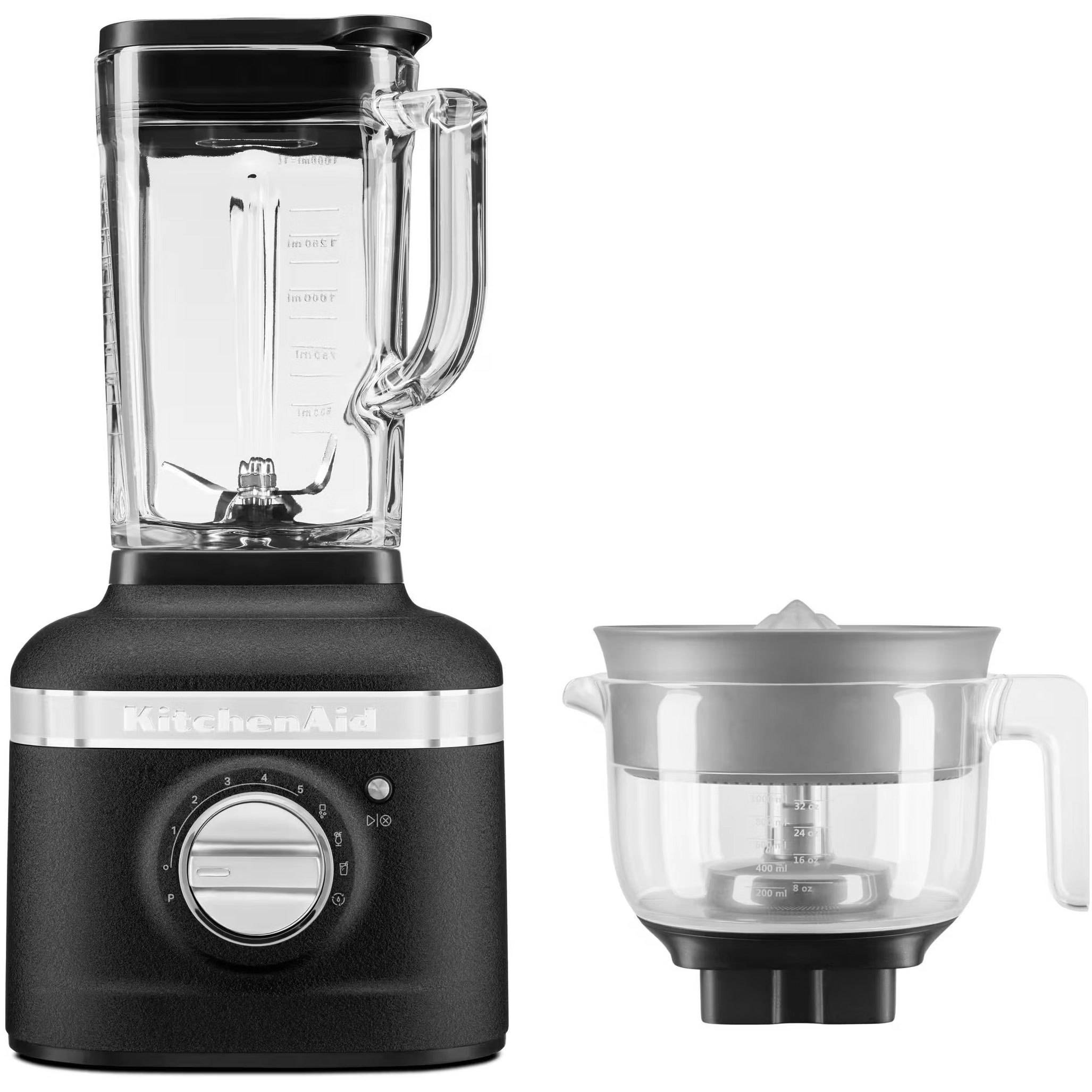 Kitchenaid - K400 Artisan Blender 1,4l + Citruspress 1l - Iron black