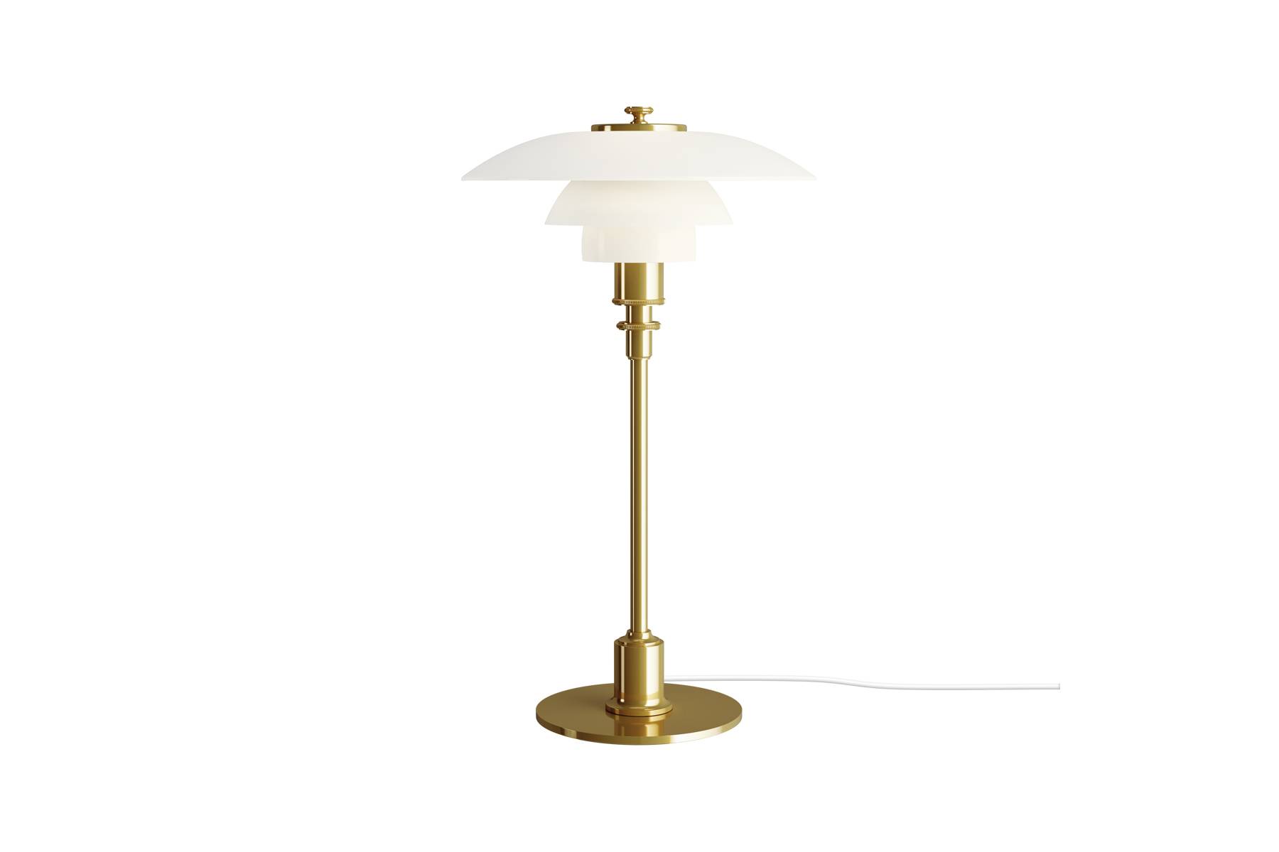 PH 2/1 Bordlampe Brass metallised.