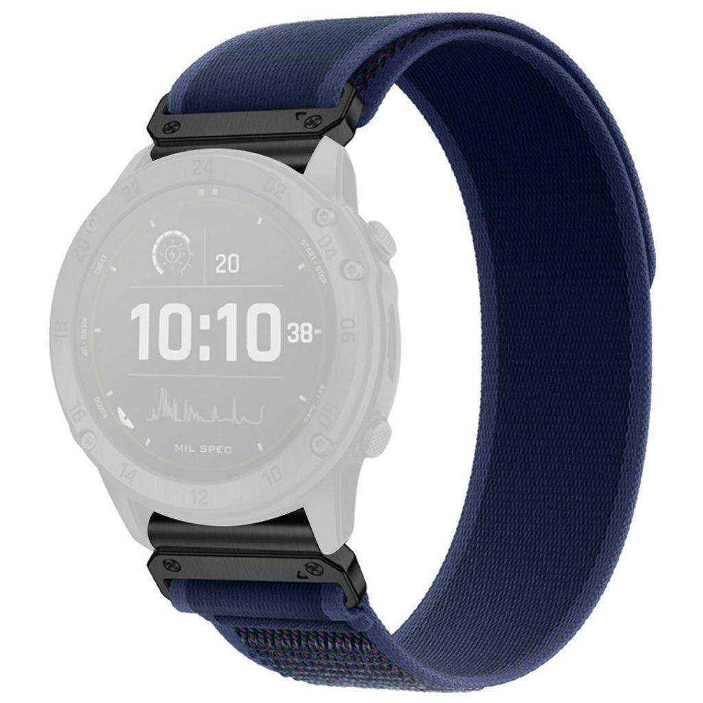 Garmin Fenix 8 Pro/Quatix 8 51mm klockarmband i nylon - Blå