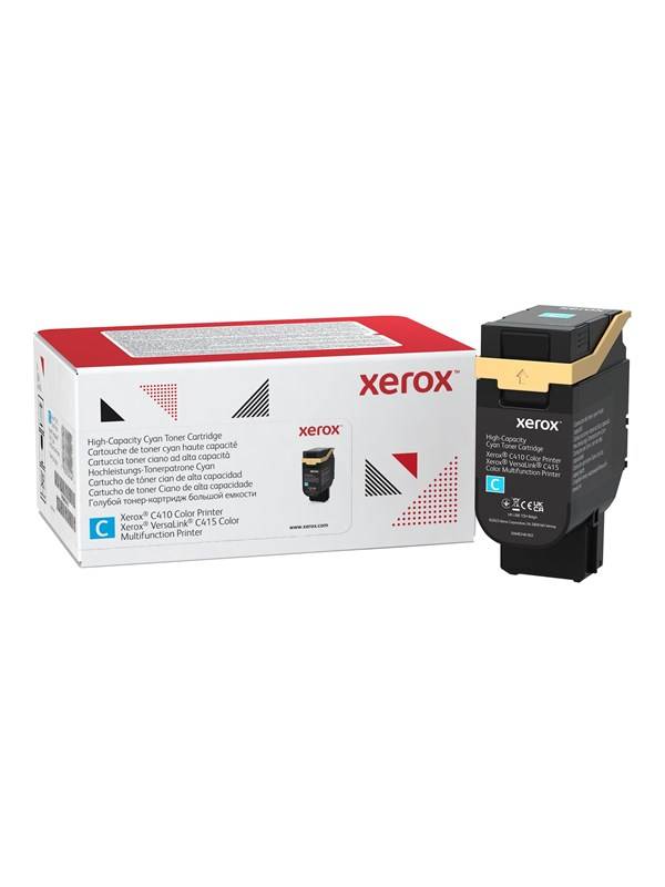 Xerox - high capacity - cyan - original - toner cartridge - Use and Return