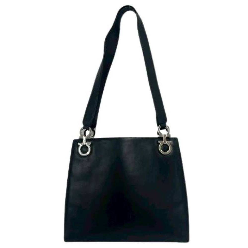 Salvatore Ferragamo Pre-owned - Pre-owned Läder Tote Bag Vintage - Dam - ONE Size - Läder