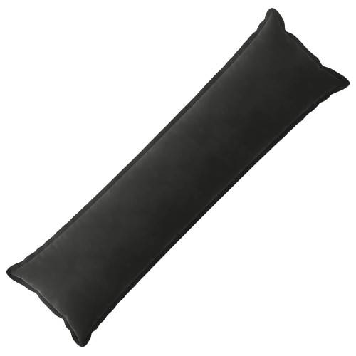 Kuddöverdrag HOUTEN Svart 40 x 145 cm Sammet